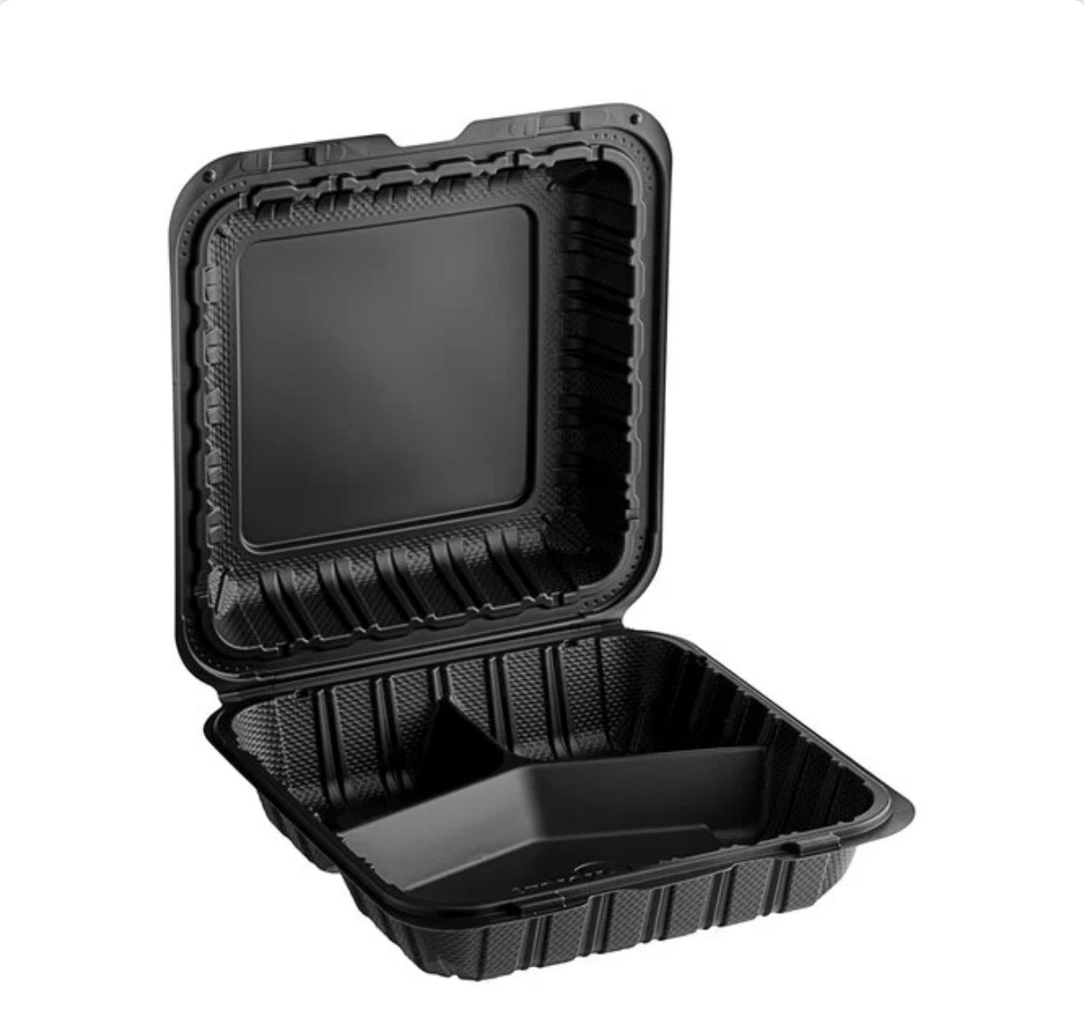 9x9 3 Compartment Mineral-Filled Vented Container