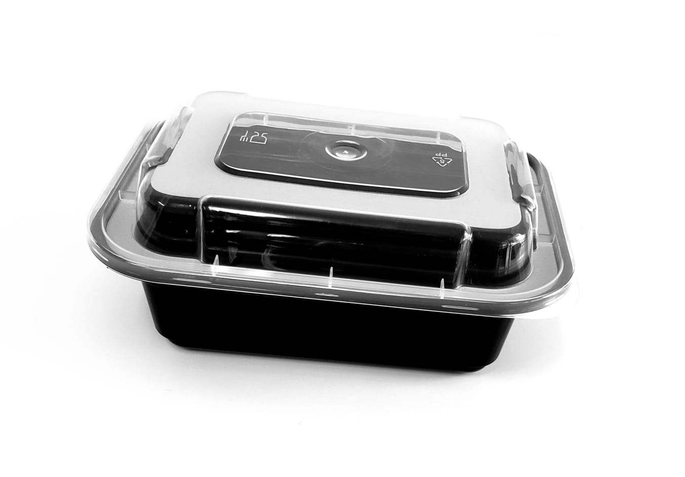 Microwaveable Rectangular Container 12oz. 5"x4"
