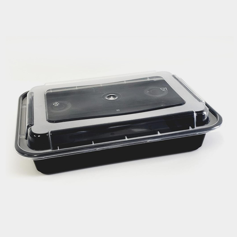 Microwaveable Rectangular Container 24oz. 7"x5"