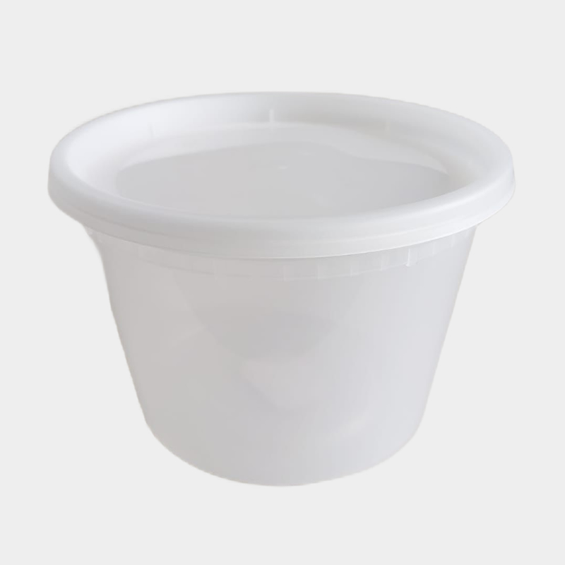PP Deli Cups 16oz. With Lids Combo
