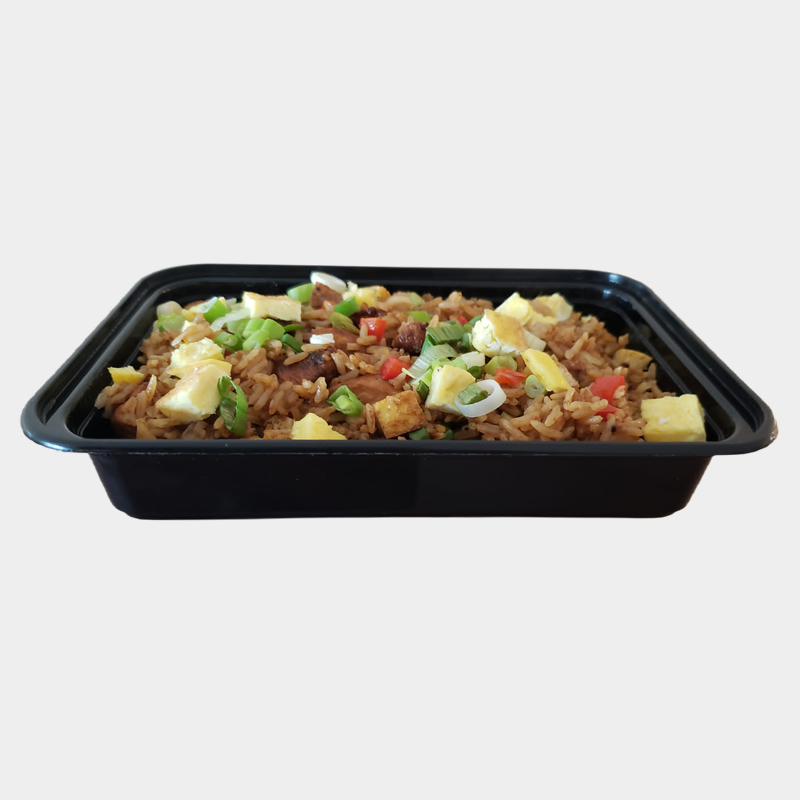 Microwaveable Rectangular Container 32oz.