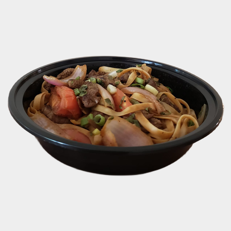 Microwaveable Round Container  9'' Medium 48oz.